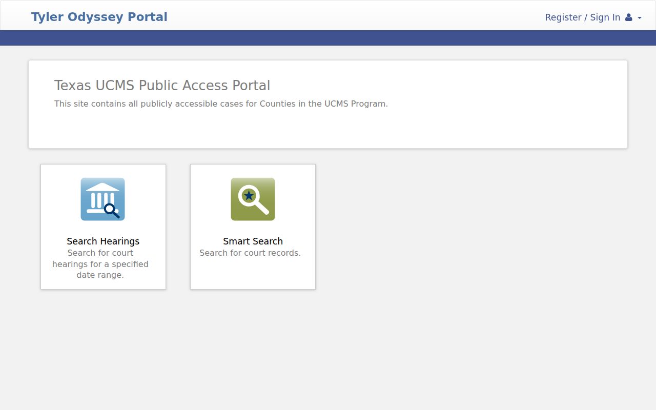 Upton County Tyler portal for criminal court case searches